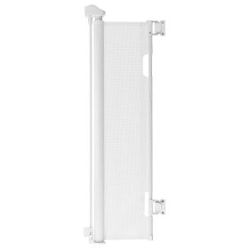VEVOR Retractable Baby Gate, Extends to 72.8 inch Wide, 31.3 inch Tall, with Security Lock, Easy to Use, Walk Through Without Tripping